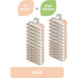 Uni Baby Aile 90 Yaprak 24'lü Paket Islak Mendil