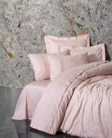 Cotton Box Saten Dört Mevsim 200 x 220 cm Düz Çift Kişilik Nevresim Takımı Pembe