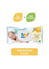 Sleepy Yenidoğan 40 Yaprak 36'lı Paket Islak Mendil