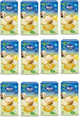 Hero Baby Gece Tahılsız Glutensiz Meyveli Pirinçli Kaşık Maması 12x200 gr