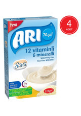 Arı Tahıllı Pirinç Unlu Probiyotikli Kaşık Maması 4x200 gr