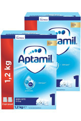 Aptamil Yenidoğan Probiyotikli 1 Numara Devam Sütü 2x1.2 kg