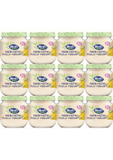 Hero Baby Tahılsız Glutensiz Muzlu Yoğurtlu Probiyotikli Kavanoz Maması 12x120 gr