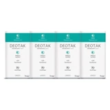 Deotak Fresh Pudrasız Ter Önleyici Organik Antiperspirant Krem Unisex Deodorant 4x35 ml