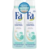 Fa Soft&Control Pudrasız Ter Önleyici Antiperspirant Sprey Kadın Deodorant 2x150 ml