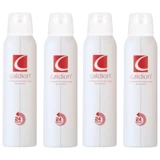 Caldion Pudrasız Ter Önleyici Sprey Kadın Deodorant 4x150 ml