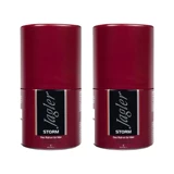 Jagler Storm Pudrasız Ter Önleyici Antiperspirant Roll-On Erkek Deodorant 2x50 ml