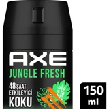 Axe Jungle Fresh Pudrasız Ter Önleyici Sprey Erkek Deodorant 150 ml