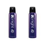 Caldion Night Pudrasız Ter Önleyici Sprey Erkek Deodorant 2x150 ml