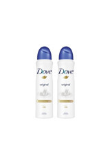 Dove Original Pudrasız Ter Önleyici Antiperspirant Sprey Kadın Deodorant 2x150 ml