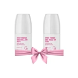 Farmasi Stay Fresh Pudrasız Ter Önleyici Antiperspirant Roll-On Erkek Deodorant 2x50 ml