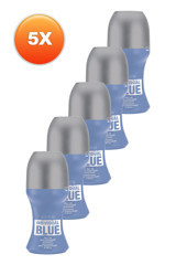 Avon Individual Blue Pudrasız Ter Önleyici Antiperspirant Roll-On Erkek Deodorant 5x50 ml