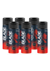 Blade Self Confidence Pudrasız Ter Önleyici Sprey Erkek Deodorant 6x150 ml