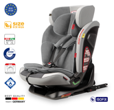 Holmer Aero Isofixli 9-36 kg Yatabilen Yükseklik Ayarlı Sürüş Yönü Oto Koltuğu Gri