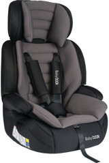 Baby Door Big Star CNV-2018 Emniyet Kemerli 9-36 kg Yükseklik Ayarlı Sürüş Yönü Oto Koltuğu Gri