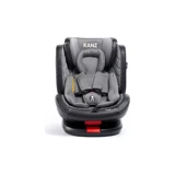 Kanz Highline Isofixli-Emniyet Kemerli 360 Derece Dönen 0-10 kg Yatabilen Yükseklik Ayarlı Çift Yönlü Oto Koltuğu Gri