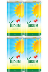 Yudum Teneke Ayçiçek Yağı 4x5 lt