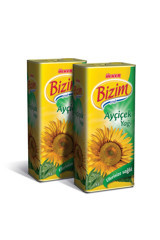Bizim Teneke Ayçiçek Yağı 2x5 lt