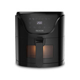 Rexon Smart Airfryer 4.5 lt Tek Hazneli Led Ekranlı Yağsız Sıcak Hava Fritözü Siyah