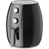 Valletta Navarro Airfryer 4.9 lt Tek Hazneli Sıcak Hava Fritözü Siyah