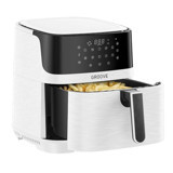 Groove Airfryer 7 lt Tek Hazneli Led Ekranlı Yağsız Sıcak Hava Fritözü Beyaz
