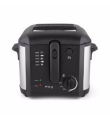 King KF26 Airfryer 2.5 lt Tek Hazneli Fritöz Siyah