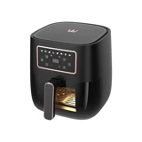 Hiking HAF-508 Airfryer 6 lt Tek Hazneli Led Ekranlı Yağsız Sıcak Hava Fritözü Beyaz