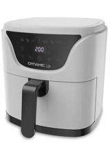 Dynamic Life Pro 005 Airfryer 5 lt Tek Hazneli Led Ekranlı Yağsız Sıcak Hava Fritözü Beyaz