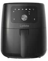 Lydsto Airfryer 5 lt Tek Hazneli Izgara Yapan Led Ekranlı Yağsız Sıcak Hava Fritözü Siyah