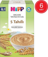 Hipp Tahıllı Organik Kaşık Maması 6x200 gr