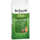 Dr.Sacchi Premium Kuzu Etli Pirinçli Tahıllı Yetişkin Kuru Kedi Maması 15 kg