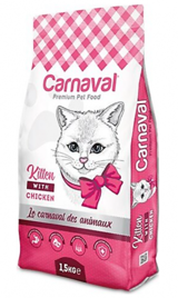 Carnaval Premium Tavuklu Tahıllı Yaşlı Kuru Kedi Maması 1.5 kg