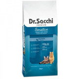 Dr.Sacchi Premium Somonlu Tahıllı Yetişkin Kuru Kedi Maması 15 kg