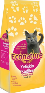 Econature Tavuklu Tahıllı Yetişkin Kuru Kedi Maması 1 kg