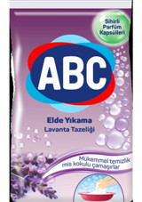 Abc Elde Yıkama Lavanta Temizliği Renkliler ve Beyazlar İçin 12 Yıkama Toz Deterjan 1.8 gr