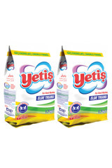 Yetiş Elde Yıkama Renkliler ve Beyazlar İçin Yıkama Toz Deterjan 2x1.5 kg