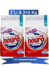Noura Renkliler ve Beyazlar İçin Yıkama Toz Deterjan 2x2 kg
