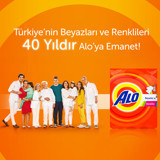 Alo Renkliler ve Beyazlar İçin 120 Yıkama Toz Deterjan 3x6 kg