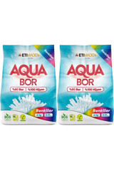 Eti Maden Matik Aqua Bor Renkliler İçin 52 Yıkama Toz Deterjan 2x4 kg