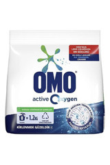 Omo Matik Active Oksijen Beyazlar İçin 8 Yıkama Toz Deterjan 1.2 kg