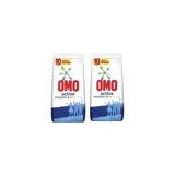 Omo Renkliler ve Beyazlar İçin 122 Yıkama Toz Deterjan 2x10 kg