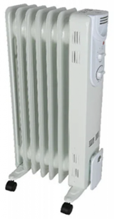 Blyss HD907 1500 Watt 7 Dilimli Ayaklı Yağlı Radyatör Isıtıcı Beyaz