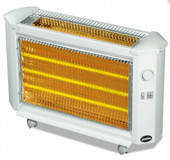 Şamdan 3004 2400 Watt Ayaklı Quartz Isıtıcı Beyaz