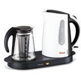 Tefal Keyif Çayı Otomatik Cam Demlikli 2250 W Işıklı Plastik Gövdeli Beyaz Çay Makinesi