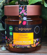 Eğriçayır Organik Süzme Çiçek Balı 300 gr