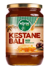 Köyde Rize Süzme Kestane Balı 980 gr