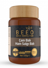 BEE'O Marmaris Organik Süzme Çam Balı 500 gr