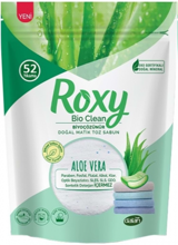 Dalan Roxy Bio Clean Aloe Vera Renkliler ve Beyazlar İçin 52 Yıkama Toz Deterjan 1.6 kg
