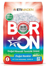 Boron Doğal Renkler Renkliler İçin 26 Yıkama Toz Deterjan 4 kg