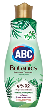 ABC Botanics Konsantre Nisan Yağmuru 60 Yıkama Yumuşatıcı 1.44 lt